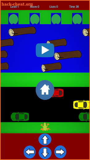 Frogger screenshot