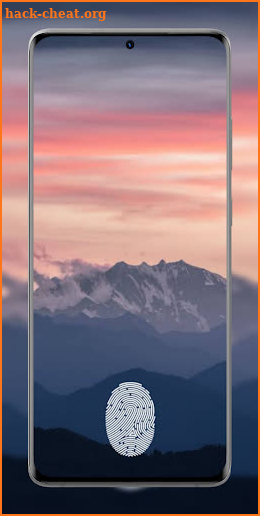 Front Screen Fingerprint lock screenshot