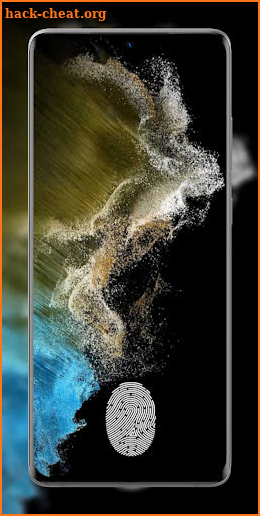 Front Screen Fingerprint lock screenshot