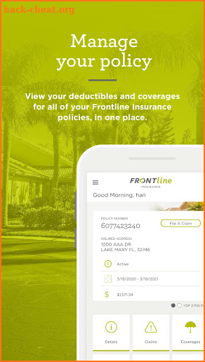 Frontline Insurance screenshot