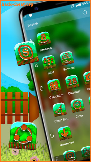 Frontyard Nature Launcher Theme screenshot