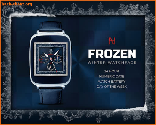 Frozen watchface by Hana screenshot