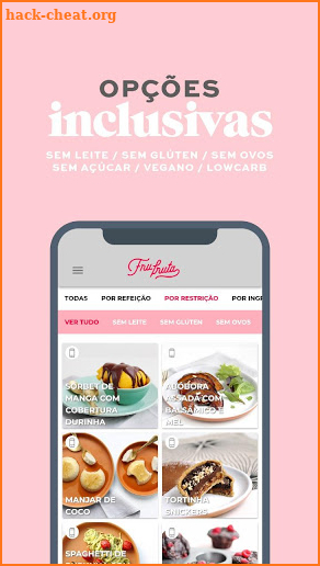 Fru-fruta - Receitas Saudáveis screenshot