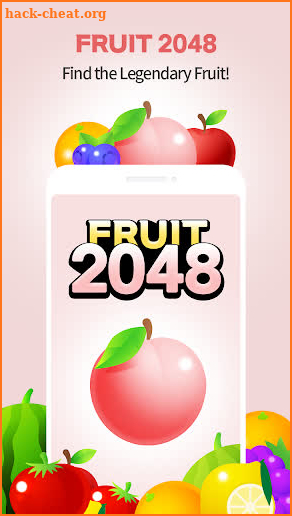 Fruit 2048: Find Juicy Fruits! screenshot