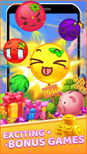 Fruit 2048: Merge Juicy Fruits screenshot