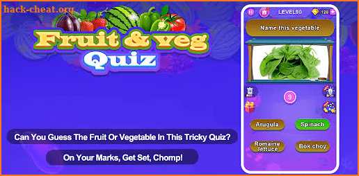 Fruit & veg Quiz screenshot