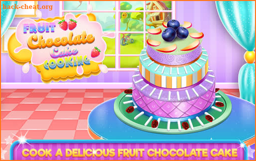 Fruit Chocolate Cake Cooking screenshot