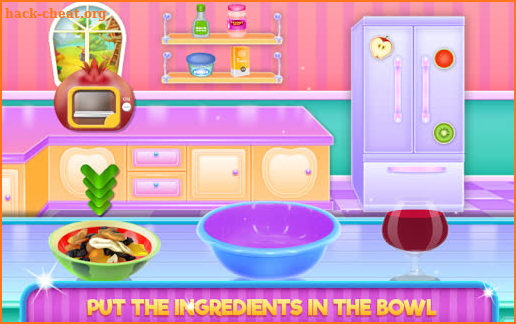 Fruit Chocolate Cake Cooking screenshot