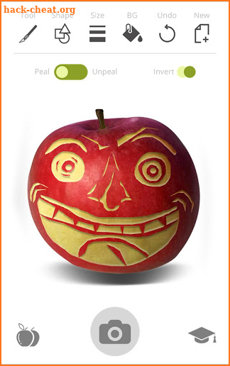 Fruit Draw: Sculpt & Peel Veggies Art screenshot