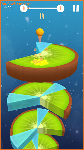 Fruit Helix Jump screenshot