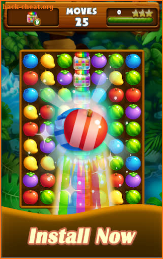 Fruit Match Three screenshot