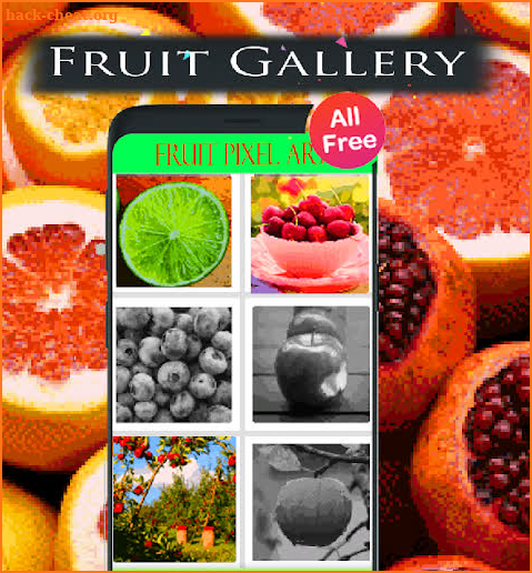 Fruit Pixel Art Coloring New 2021 screenshot