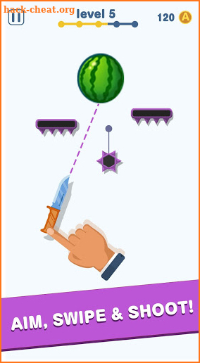 Fruit Slasher - The Ultimate Knife Throwing Game screenshot