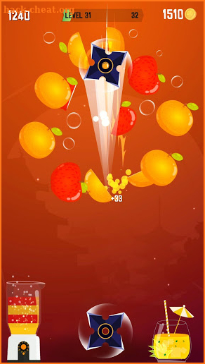 Fruit Slide: Ninja Master screenshot