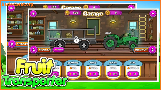 Fruit Transporter - Hill Climb Simulator Racing screenshot