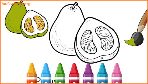 Fruits And Vegetables Coloring screenshot