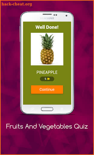 Fruits and Vegetables Quiz screenshot