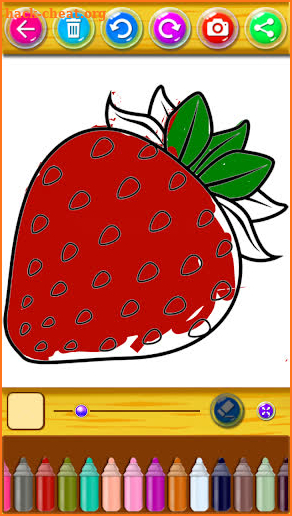 Fruits Coloring And Drawing screenshot