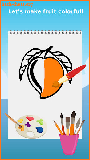 Fruits coloring Book screenshot