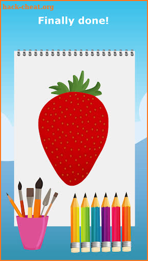 Fruits coloring Book screenshot