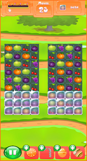 Fruits Pradise Match Game screenshot