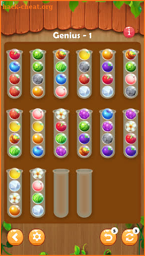 Fruits Sort Puzzle screenshot