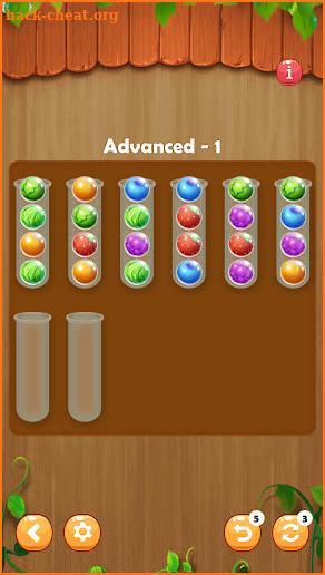 Fruits Sort Puzzle screenshot