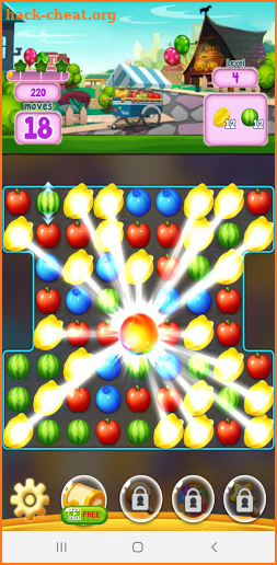 Fruity Blast – Fruit Match 3 Sliding Puzzle screenshot