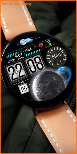 FS W158  DIGITAL WATCHFACE screenshot