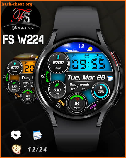 FSW224 WATCHFACE screenshot