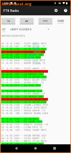 FT8 Radio screenshot