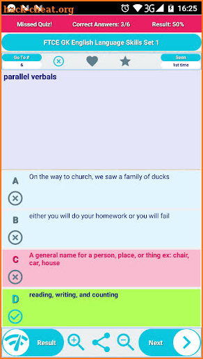 FTCE General Knowledge Practice Test Questions APP screenshot