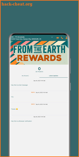 FTE Rewards screenshot