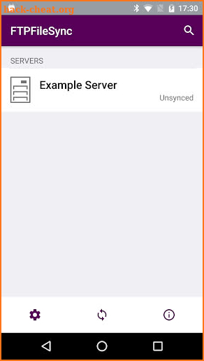 FTPFileSync for Android screenshot