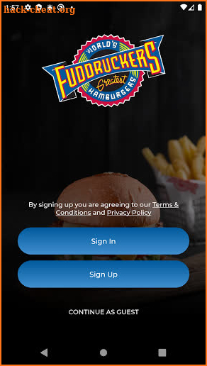 Fuddruckers screenshot