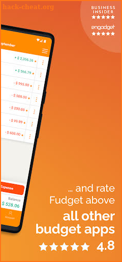 Fudget 2: Budget Planner screenshot