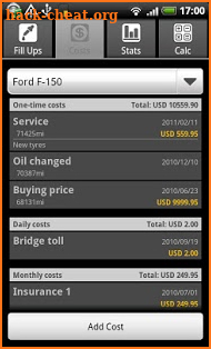 FuelLogPro License Key screenshot