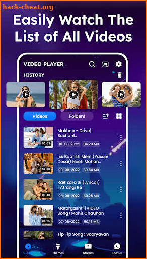 Full HD Video Player screenshot