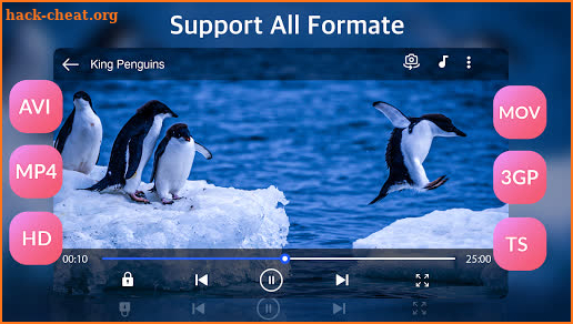 Full HD Video Player screenshot