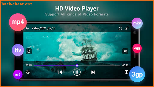 Full HD Video Player screenshot