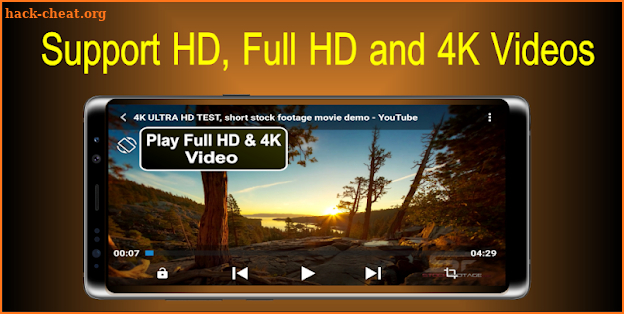 Full Hd Video Player new - Play 4K Video screenshot