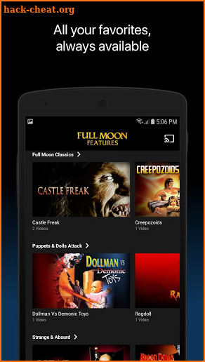 Full Moon Features screenshot