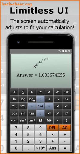 Full Scientific Calculator screenshot