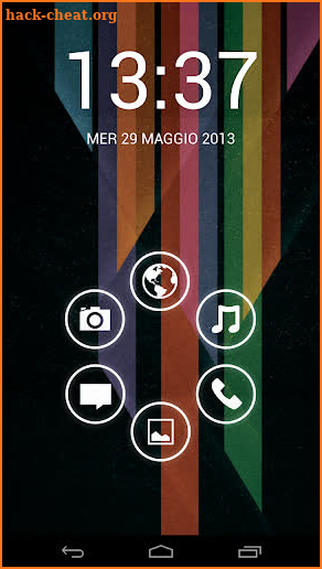 Full transparent theme for Smart Launcher screenshot