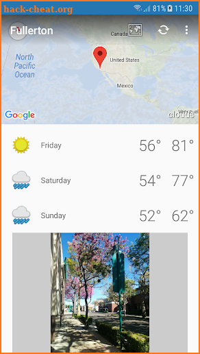 Fullerton, CA - weather and more screenshot