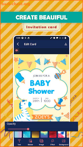 Fun Invitation - Card Maker screenshot