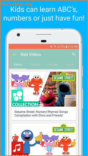 Fun kids videos, nursery rhymes & children's songs screenshot