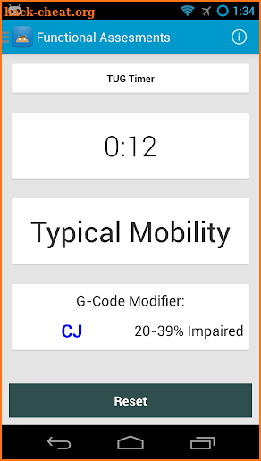 Functional Assessment + G-Code screenshot