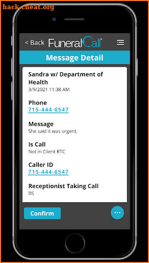 FuneralCall Answering Service screenshot