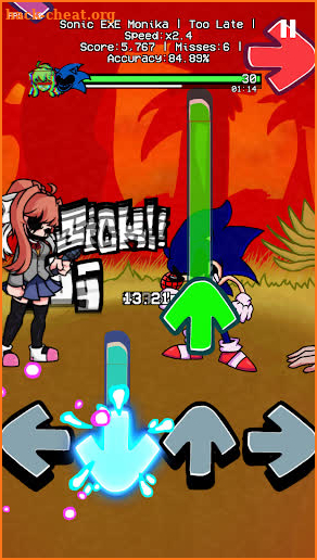 Funkin Doki Doki Club.EXE Mod screenshot